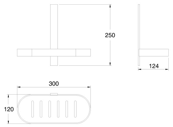 Italia shelf (black) - 3