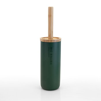 Nature dark green toilet brush