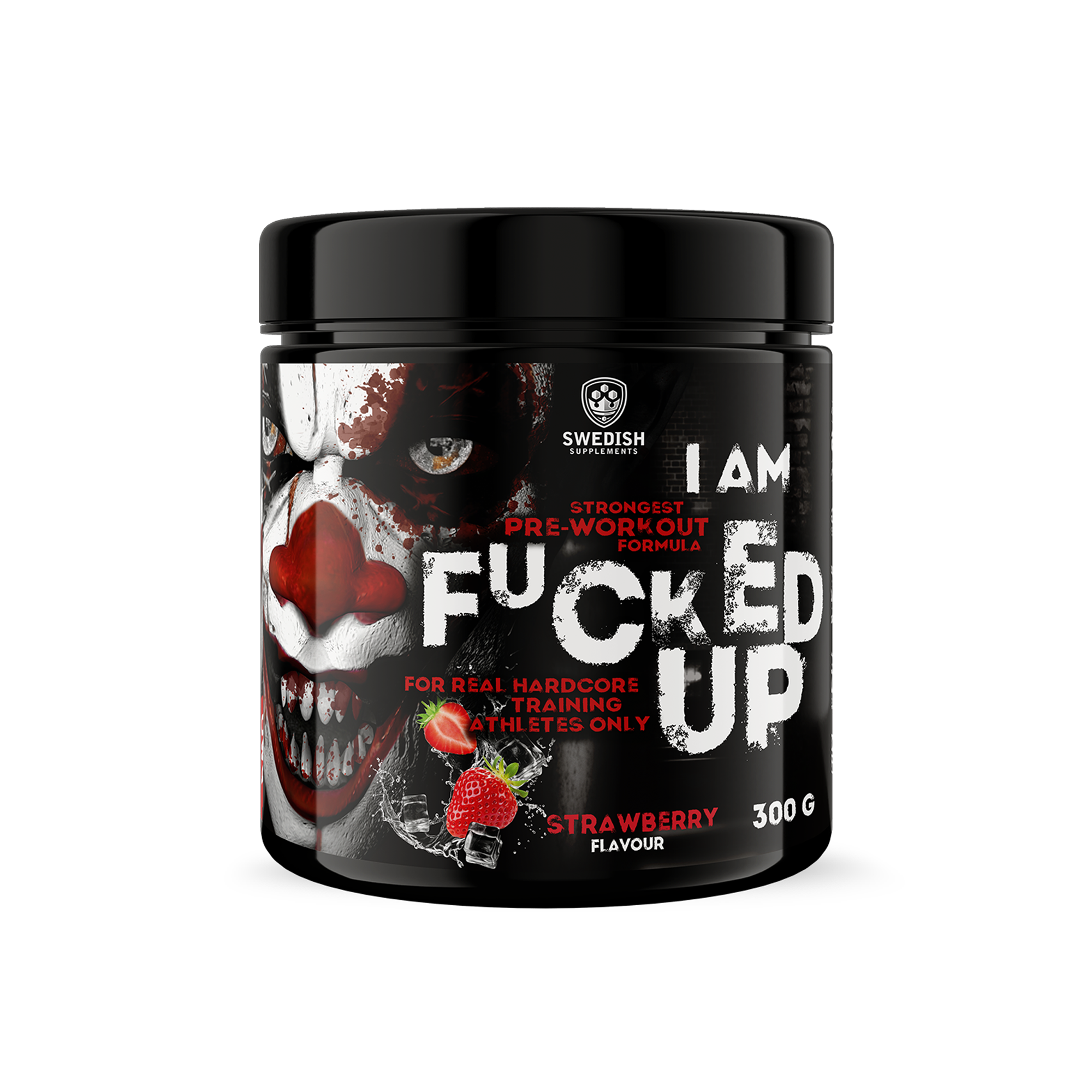 Pre-workout ‘Fucked Up Joker’ PWO, högstimulerande kosttillskott för grossist och återförsäljare