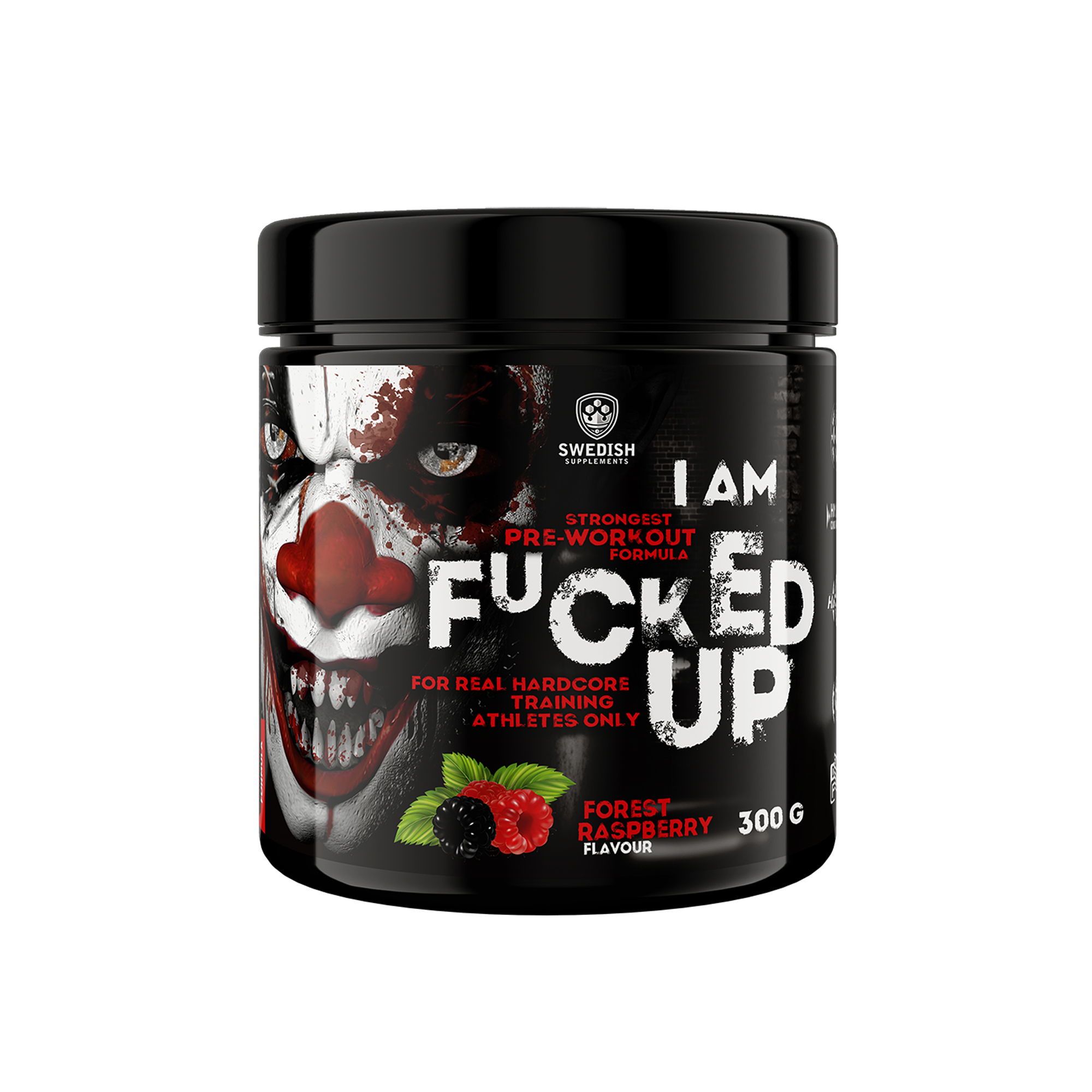 Pre-workout ‘Fucked Up Joker’ PWO, högstimulerande kosttillskott för grossist och återförsäljare