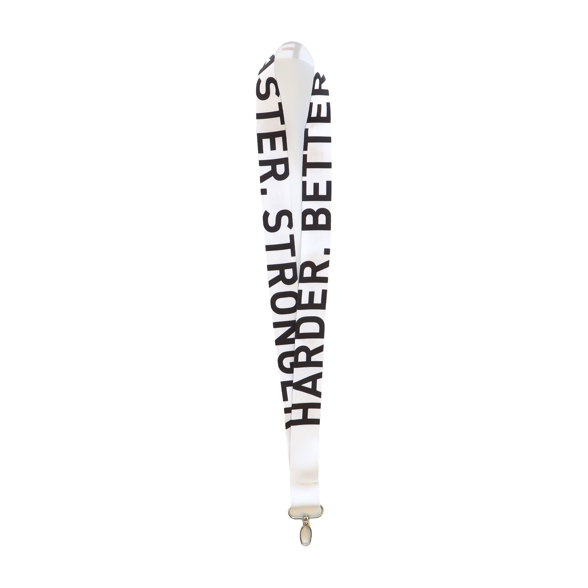 10x Keychain - HARDER BETTER STRONGER
