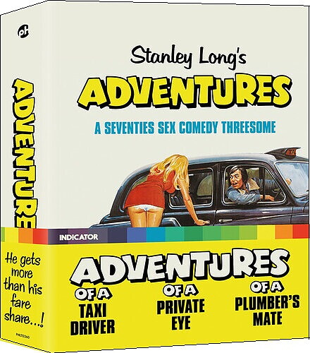 Stanley Long's Adventures: A Seventies Sex Comedy Threesome (BLU-RAY)