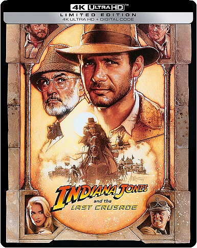 Indiana Jones And The Last Crusade - Limited Edition Steelbook (BLU-RAY 4K ULTRA HD)