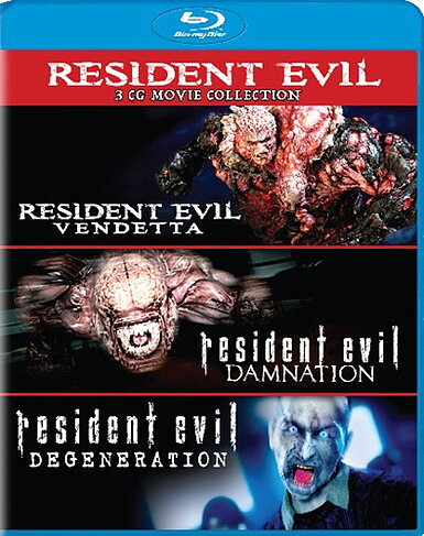 Resident Evil: 3 CG Movie Collection (BLU-RAY)