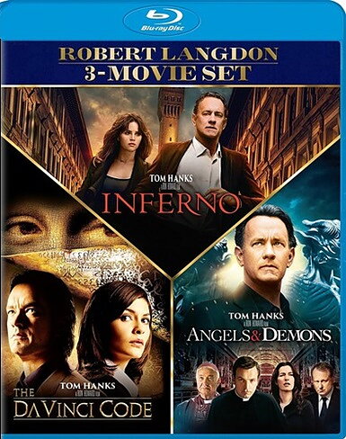 Robert Langdon: 3-Movie Set (BLU-RAY)