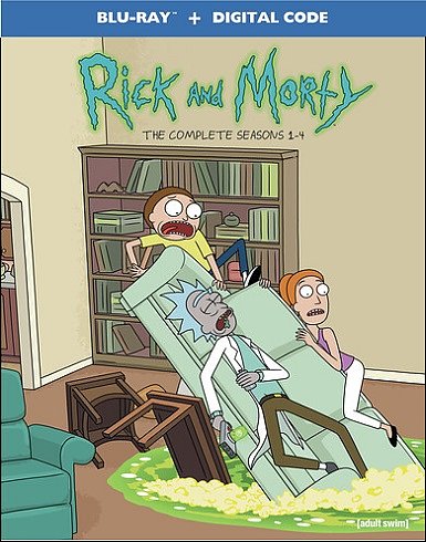 Rick And Morty - The Complete Seasons 1-4 (BLU-RAY)