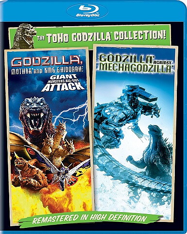Godzilla, Mothra, And King Ghidorah: Giant Monsters All-Out Attack / Godzilla Against Mechagodzilla (BLU-RAY)