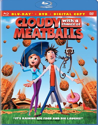 Cloudy With A Chance Of Meatballs (BLU-RAY + DVD)