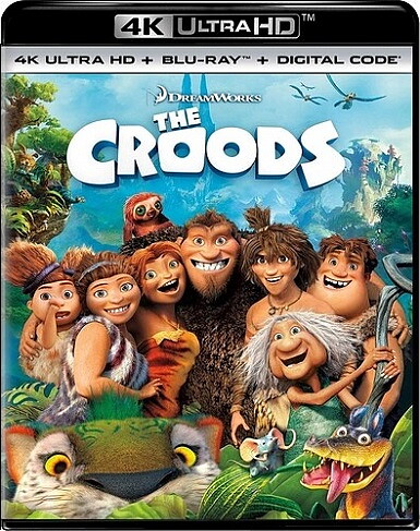 Croods (BLU-RAY 4K ULTRA HD + BLU-RAY)