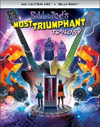 Bill & Ted's Most Triumphant Trilogy (BLU-RAY 4K ULTRA HD + BLU-RAY)