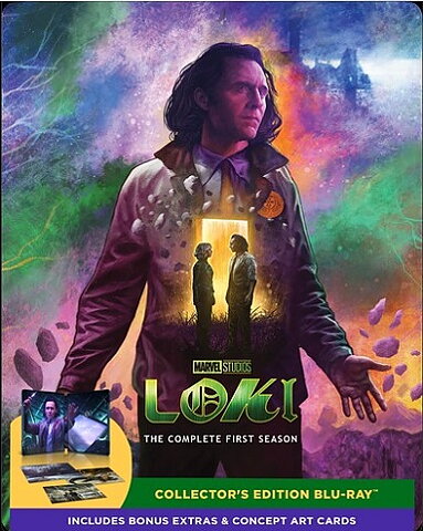 Loki: The Complete First Season - Steelbook Edition (BLU-RAY)