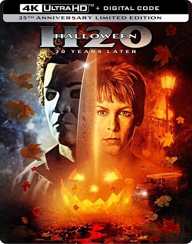 Halloween H20: Twenty Years Later - 25th Anniversary Limited Edition Steelbook (BLU-RAY 4K ULTRA HD)