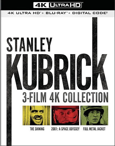 Stanley Kubrick: 3-Film 4K Collection (BLU-RAY 4K ULTRA HD + BLU-RAY)