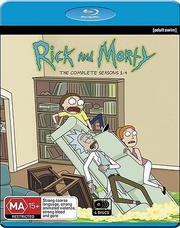 Rick And Morty - The Complete Seasons 1-4 (BLU-RAY)