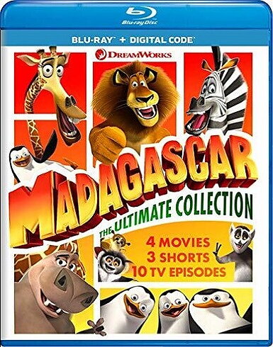 Madagascar - The Ultimate Collection (BLU-RAY)