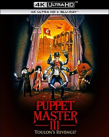 Puppet Master III: Toulon's Revenge (BLU-RAY 4K ULTRA HD + BLU-RAY)