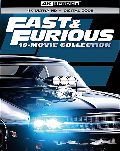 Fast & Furious 10-Movie Collection (BLU-RAY 4K ULTRA HD)