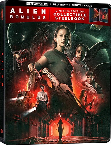 Alien: Romulus - Limited Edition Steelbook (BLU-RAY 4K ULTRA HD + BLU-RAY)