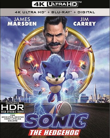 Sonic The Hedgehog (BLU-RAY 4K ULTRA HD + BLU-RAY)