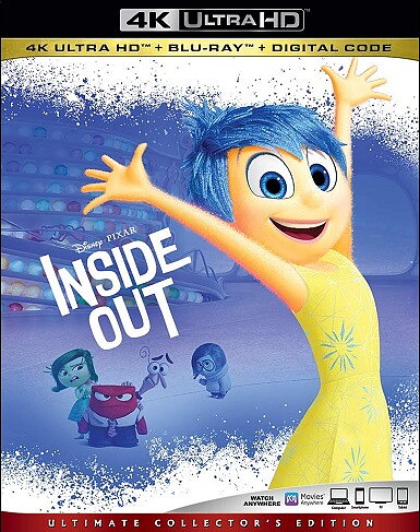 Inside Out (BLU-RAY 4K ULTRA HD + BLU-RAY)