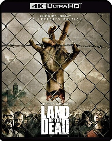 Land Of The Dead - Collector's Edition (BLU-RAY 4K ULTRA HD + BLU-RAY)