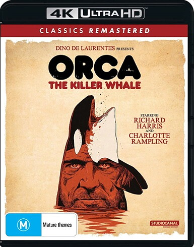 Orca: The Killer Whale (BLU-RAY 4K ULTRA HD)
