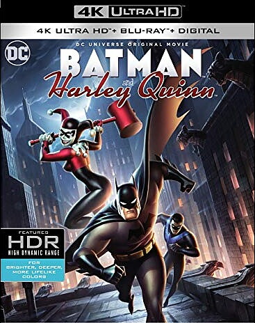 Batman And Harley Quinn (BLU-RAY 4K ULTRA HD + BLU-RAY)