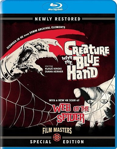 Creature With The Blue Hand / Web Of The Spider (BLU-RAY)