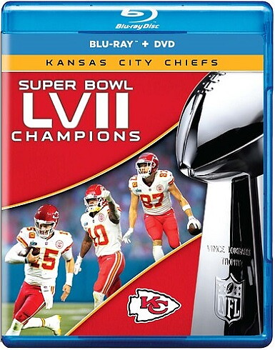 NFL Super Bowl LVII Champions: Kansas City Chiefs (BLU-RAY + DVD)