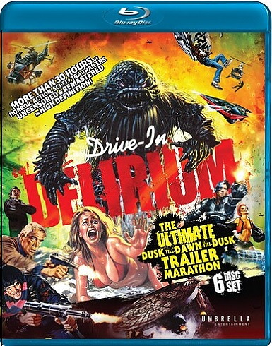 Drive-In Delirium: The Ultimate Dusk To Dawn To Dusk Trailer Marathon (BLU-RAY)