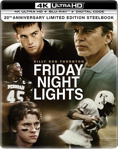 Friday Night Lights - 20th Anniversary Limited Edition Steelbook (BLU-RAY 4K ULTRA HD + BLU-RAY)