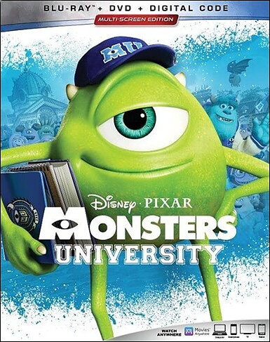 Monsters University (BLU-RAY + DVD)