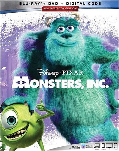 Monsters, Inc. (BLU-RAY + DVD)