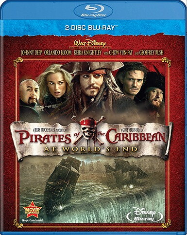 Pirates Of The Caribbean: At World's End (BLU-RAY)