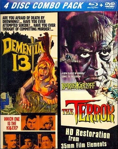Terror / Dementia 13 (BLU-RAY + DVD)