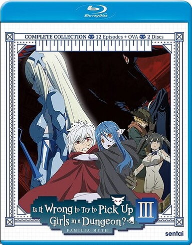 Is It Wrong To Try To Pick Up Girls In A Dungeon? III - The Complete Collection (BLU-RAY)