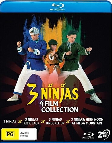 3 Ninjas: 4 Film Collection (BLU-RAY)