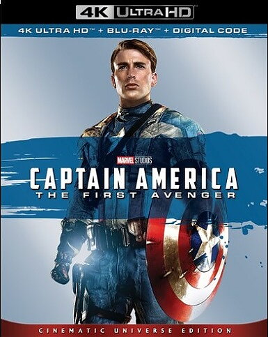 Captain America: The First Avenger (BLU-RAY 4K ULTRA HD + BLU-RAY)