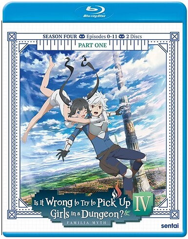 Is It Wrong To Try To Pick Up Girls In A Dungeon? IV - Part 1 - The Complete Collection (BLU-RAY)