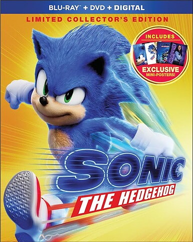 Sonic The Hedgehog - Limited Collector's Edition (BLU-RAY + DVD)