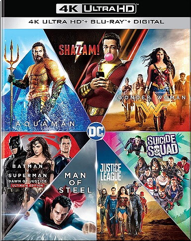 DC 7-Film Collection (BLU-RAY 4K ULTRA HD + BLU-RAY)