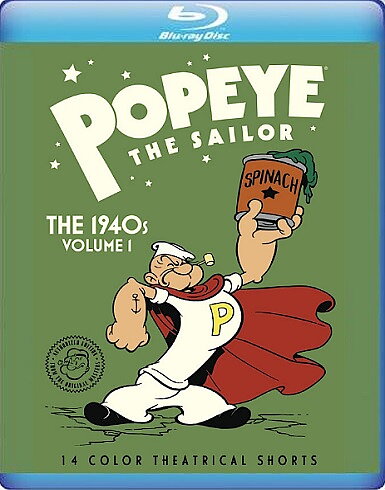 Popeye The Sailor - The 1940s: Volume 1 (BLU-RAY)