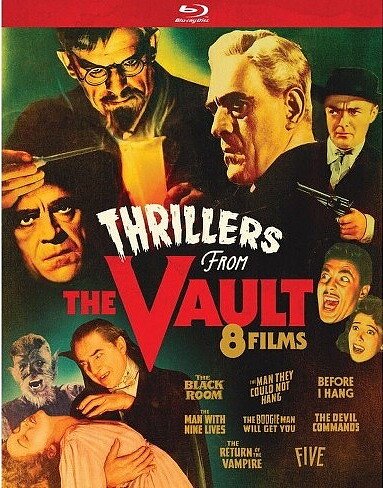 Thrillers From The Vault: 8 Films (BLU-RAY)