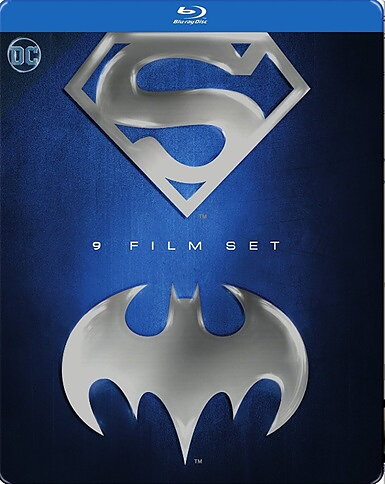Batman / Superman 9-Film Set - Collector's Tin Edition (BLU-RAY)