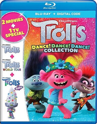 Trolls - Dance! Dance! Dance! Collection (BLU-RAY)