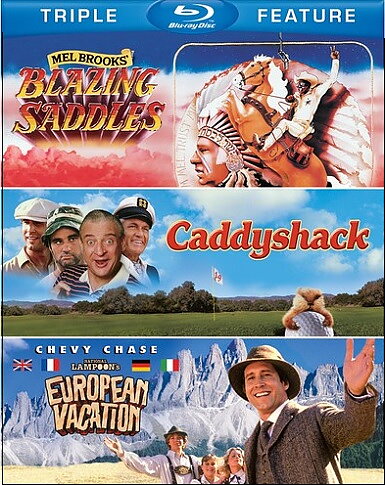 Blazing Saddles / Caddyshack / National Lampoon's European Vacation (BLU-RAY)