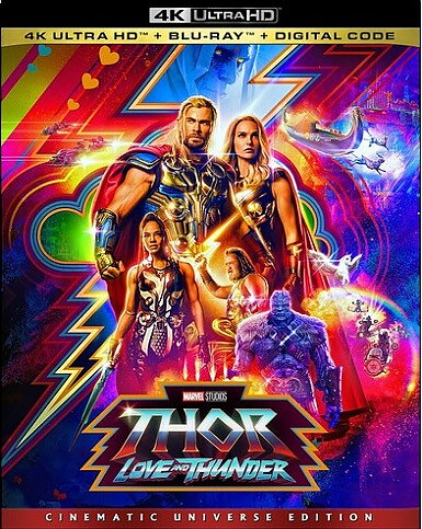 Thor: Love And Thunder (BLU-RAY 4K ULTRA HD + BLU-RAY)