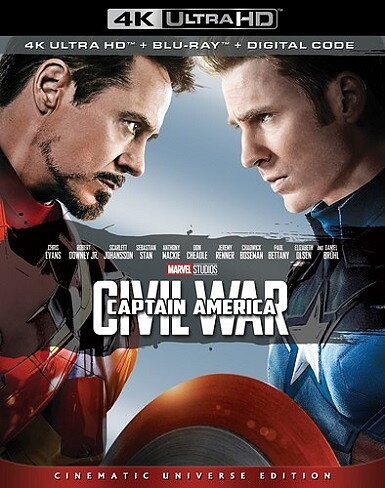 Captain America: Civil War (BLU-RAY 4K ULTRA HD + BLU-RAY)