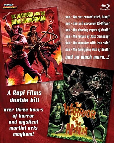 Warrior And The Blind Swordsman / Warrior And The Ninja (BLU-RAY)