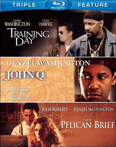 Training Day / John Q / Pelican Brief (BLU-RAY)